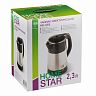 Чайник электрический HomeStar HS-1055, 2,3 л, черный фото