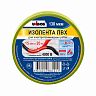 Изолента Unibob, пвх, 130 мкм, 15 мм x 20 м, желто-зеленая фото