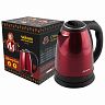 Чайник электрический Матрена MA-002, 1,8 л, сталь, красный фото