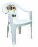 Кресло пластиковое Альтернатива М2644 Винтаж (белое) фото