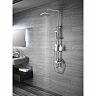 Душевая система с тропическим душем Rossinka RS50-46, со смесителем и термостатом, хром фото