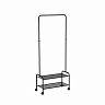 Вешалка напольная гардеробная ЗМИ Валенсия 22М, 31 x 69 x 162 см, черная фото