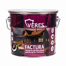 Декоративная пропитка для дерева Veres Factura, полуматовая, 3 л, орех фото