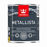 Краска для металла по ржавчине 3в1 Tikkurila Metallista (Металлиста), 0,9 л, серебряная фото