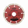 Круг алмазный сегментный Кедр для сухой резки, 115 x 1,8 x 22,2 мм фото