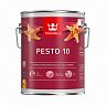Эмаль алкидная стойкая матовая Tikkurila Pesto 10 (Песто 10), 2,7 л, база А, белая фото