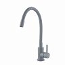 Смеситель для кухни Fashun A54101N-12A, с гибким изливом, серый фото