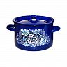 Кастрюля эмалированная СтальЭмаль с крышкой, 2,9 л, с декором фото