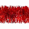 Мишура, 5 x 200 см, красная фото