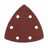 Треугольник шлифовальный на липучке Patriot, 80 x 80 x 80 мм, Р60, 5 шт фото
