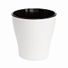 Горшок для цветов Альтернатива Лея, с автополивом, 5 л, белый фото