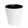 Горшок для цветов Альтернатива Лея, с автополивом, 2,2 л, белый фото
