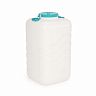 Канистра-бочка пластиковая Альтернатива Волна, с крышкой и навесными ручками, 140 л фото