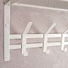 Вешалка настенная с полкой ЗМИ Торонто 21, 5 крючков, 67 x 27 x 27 см, белая фото