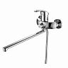 Смеситель для ванны с душем Fashun A2221, с длинным изливом, хром фото