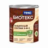 Защитный лессирующий состав для дерева Биотекс (Bioteks) 2-в-1, 0,8 л, лесной каштан фото