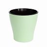 Горшок для цветов Альтернатива Лея, с автополивом, 2,2 л, светло-зеленый фото