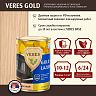 Декоративная пропитка для дерева Veres Gold Lazura №1, глянцевая, 0,9 л, бесцветная фото