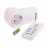 Розетка Rexant RX-001, радиоуправляемая, 2,64 кВт, 10 А, белая фото