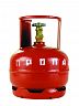 Баллон газовый бытовой НЗГА, с вентилем ВБ-2, 5 л фото