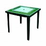 Стол садовый Альтернатива, 80 x 80 x 74 см, темно-зеленый фото