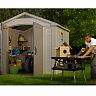 Хозблок Keter Factor 8x8, 248 x 255 x 243 см, бежевый фото Хозблок Keter Factor 8x8, 248 x 255 x 243 см, бежевый фото