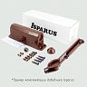 Доводчик дверной Нора-М ISPARUS 430 для дверей 50-110 кг, коричневый фото