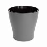 Горшок для цветов Альтернатива Лея, с автополивом, 5 л, серый фото