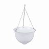 Кашпо подвесное Альтернатива Венеция, 10 л, белое фото