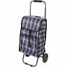 Сумка-тележка хозяйственная Рыжий кот Клетка, 30 кг фото