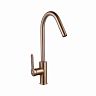Смеситель для кухни Fashun A54025-21, бронза фото