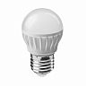 Лампа светодиодная LED матовая Онлайт, E27, G45, 8 Вт, 2700 K, теплый свет фото