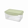 Контейнер для СВЧ и холодильника Phibo Smart Lock, прямоугольный, 2,5 л, зеленый фото