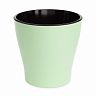 Горшок для цветов Альтернатива Лея, с автополивом, 5 л, светло-зеленый фото