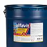 Эмаль ПФ-115 универсальная Alfavit серия Альфа, алкидная, глянцевая, 20 кг, красная фото