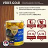 Декоративная пропитка для дерева Veres Gold Lazura №8, глянцевая, 2,7 л, дуб темный фото