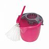 Комплект Моп сет для уборки York, швабра, круглое ведро с отжимом, 12 л фото