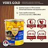 Декоративная пропитка для дерева Veres Gold Lazura №8, глянцевая, 10 л, дуб темный фото