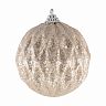 Елочный шар Волшебная страна Грани, d 8 см, серебро фото