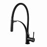 Смеситель для кухни Lemark Soul LM6007BL, однорычажный, черный фото