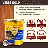 Декоративная пропитка для дерева Veres Gold Lazura №19, глянцевая, 10 л, дуб фото
