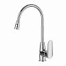 Смеситель для кухни Milardo Meal M07SB2FM05, с гибким изливом, глянцевый хром фото