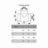 Т-образный соединитель воздуховодов Era 15ТП, пластик, d 150 мм фото