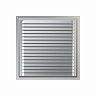 Решетка вентиляционная Era 3030МЦ, оцинкованная сталь, 300 x 300 мм фото
