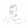 Набор для ванной Альтернатива Аква №1, белый фото