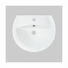 Раковина Sanita Аттика 48 ВКС, 48 x 41,5 x 18 см, белая фото Раковина Sanita Аттика 48 ВКС, 48 x 41,5 x 18 см, белая фото
