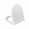 Сиденье для унитаза IDDIS Soft Close 006, 40,5 x 35 x 3,8 см, белое фото